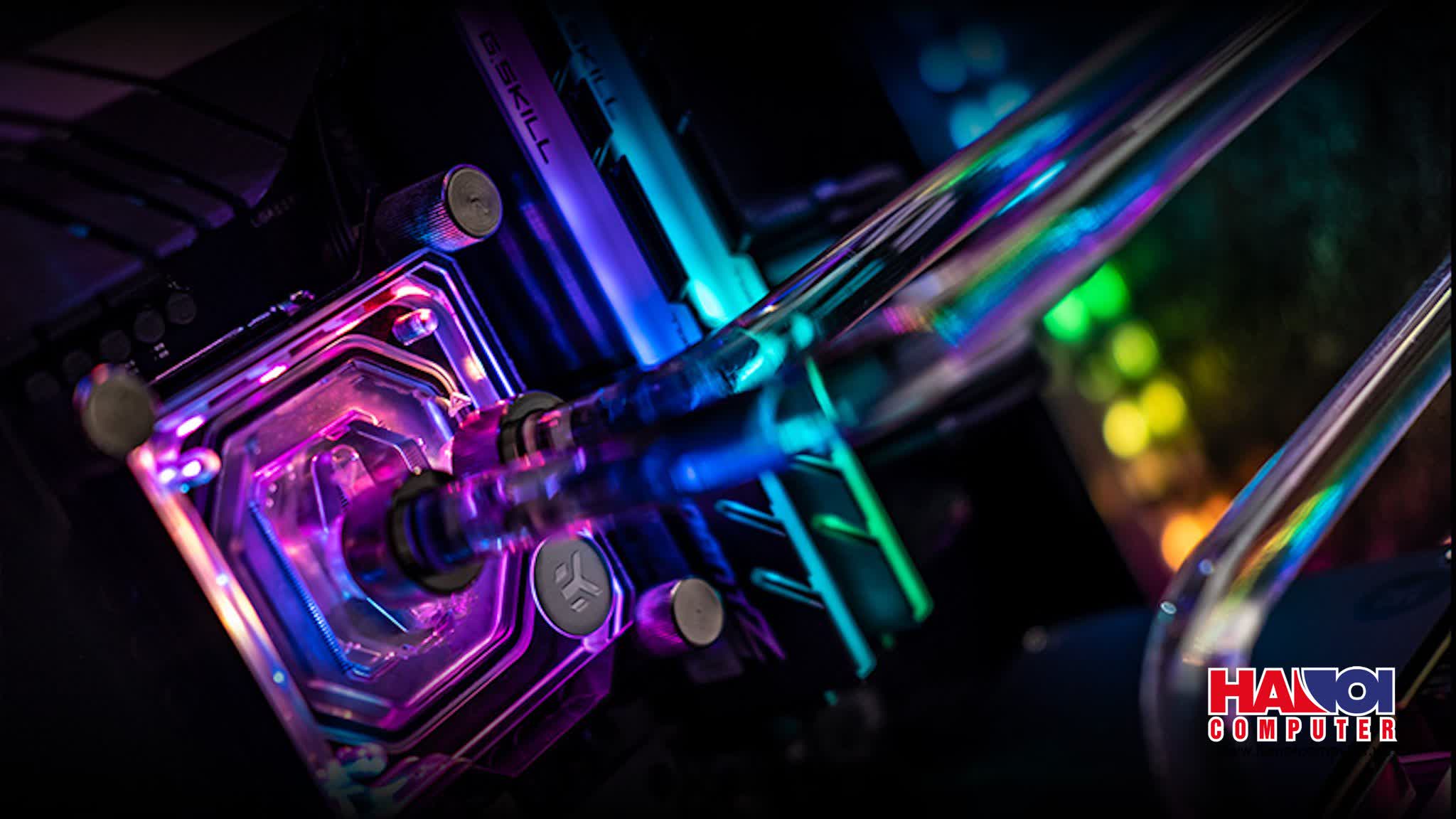 PC HNC ENTHUSIAST WATERCOOLING- GAMING LIMITED E1 (I7 8700/B360/16GB RAM/512GB SSD/RTX 2070/600W/RGB)