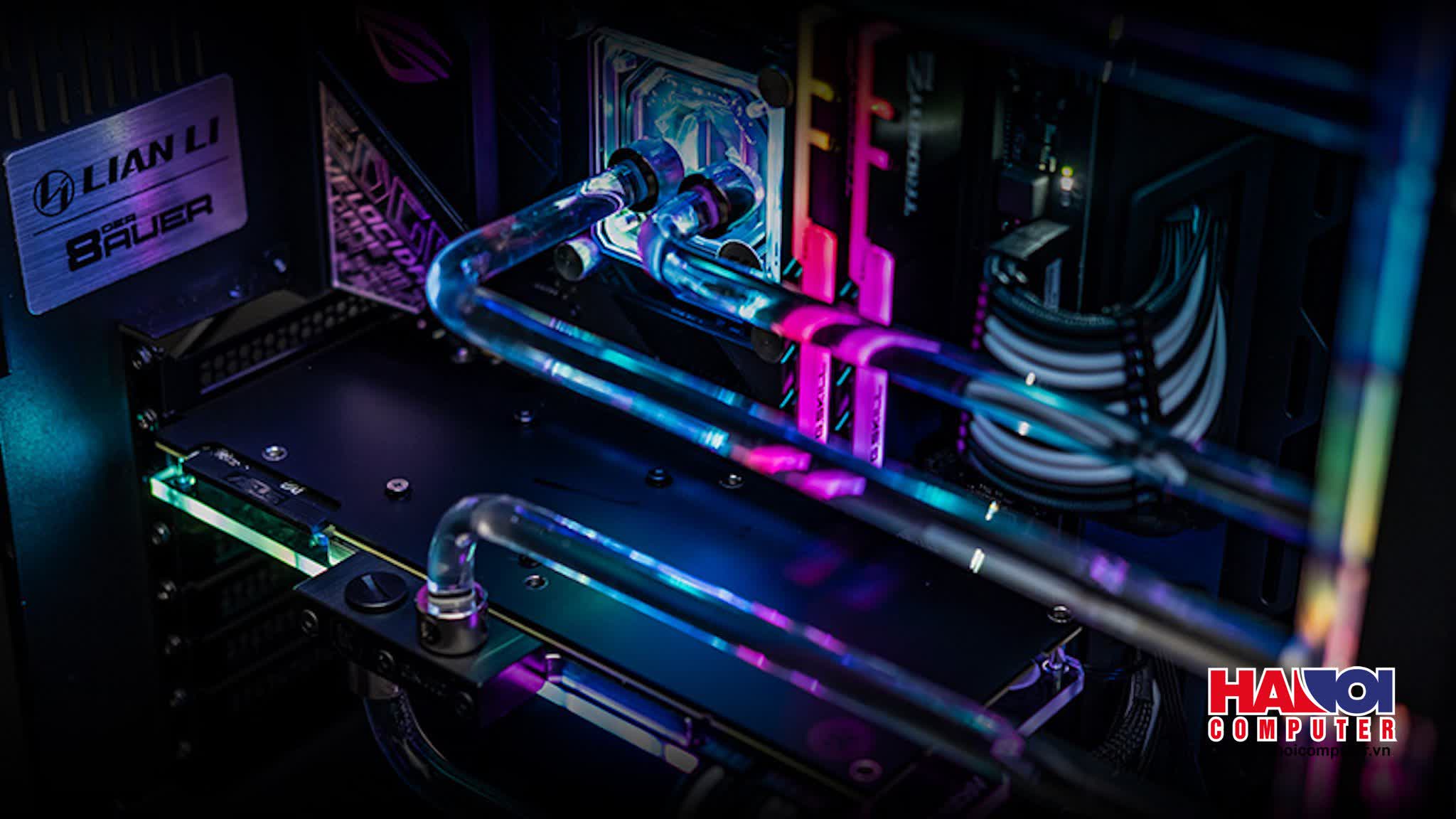 PC HNC ENTHUSIAST WATERCOOLING- GAMING LIMITED E1 (I7 8700/B360/16GB RAM/512GB SSD/RTX 2070/600W/RGB)