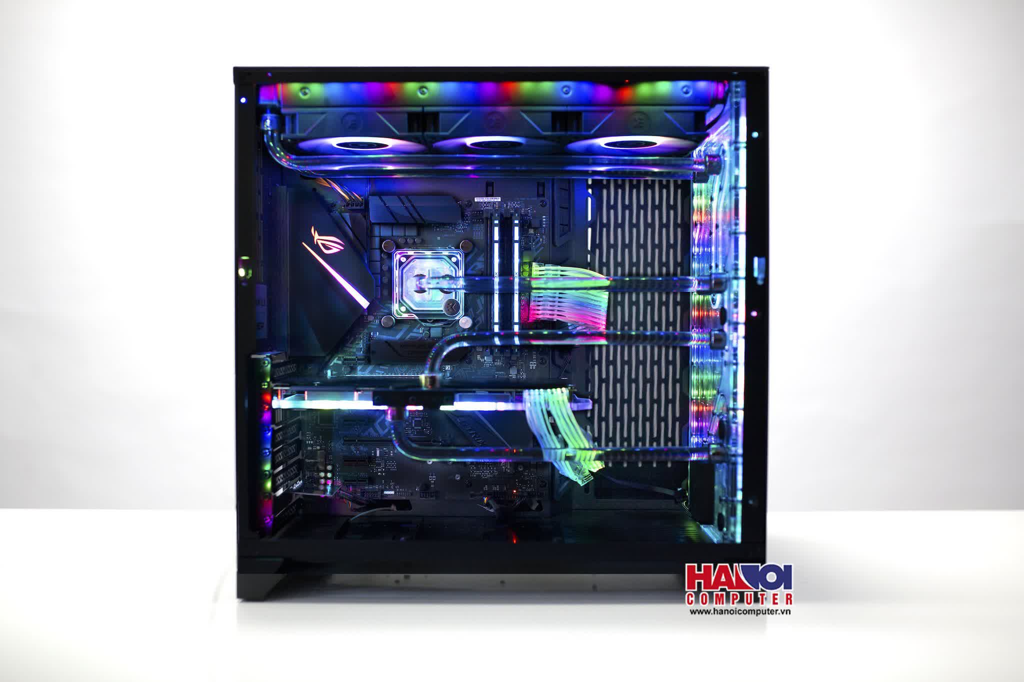 PC HNC ENTHUSIAST WATERCOOLING- GAMING LIMITED E1 (I7 8700/B360/16GB RAM/512GB SSD/RTX 2070/600W/RGB)