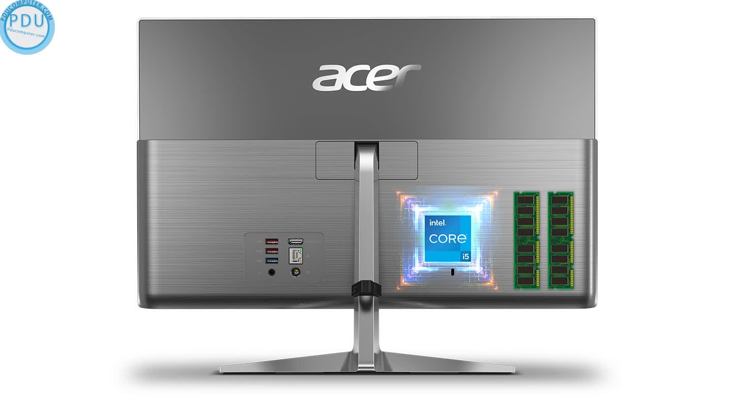 PC Acer AS All in One C22-963 (i5-1035G1/8GB RAM/1TB HDD+128GB SSD/21.5 inch FHD/WL+BT/K+M/Win 10) (DQ.BEPSV.001)