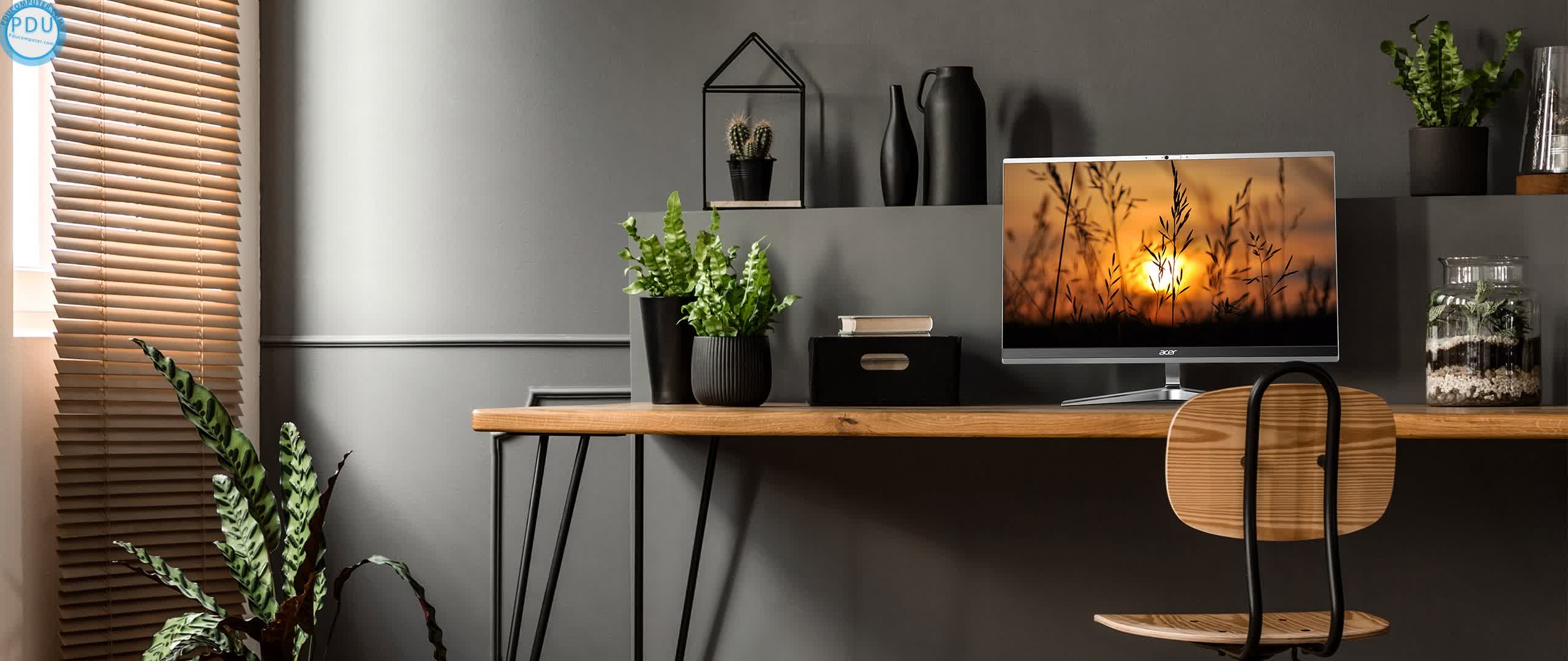 PC Acer AS All in One C22-963 (i5-1035G1/8GB RAM/1TB HDD+128GB SSD/21.5 inch FHD/WL+BT/K+M/Win 10) (DQ.BEPSV.001)