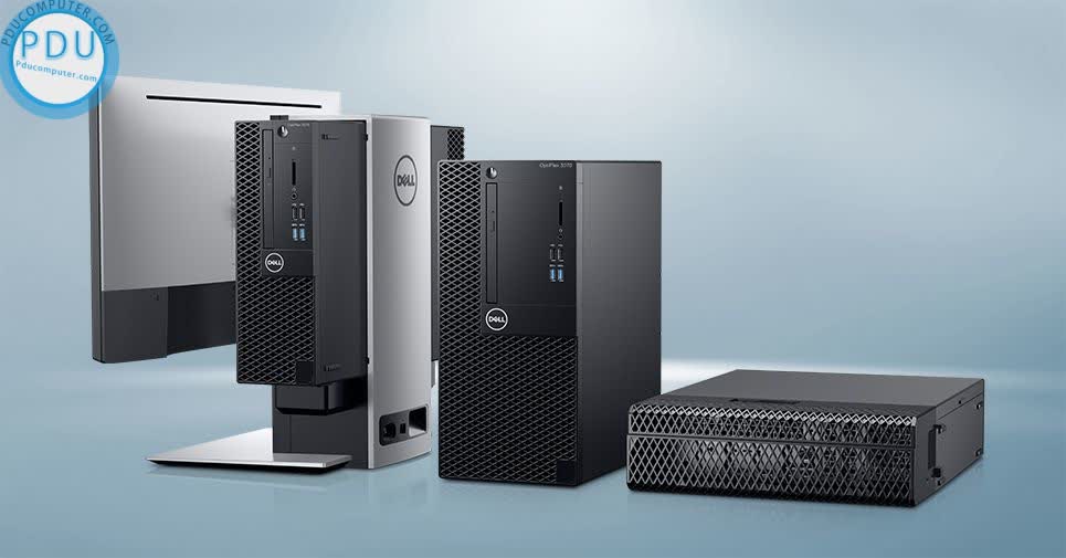PC Dell OptiPlex 3070 MT (i3-9100/4GB RAM/1TB HDD/DVDRW/K+M/Fedora) (i391-4G1TBKHDD)