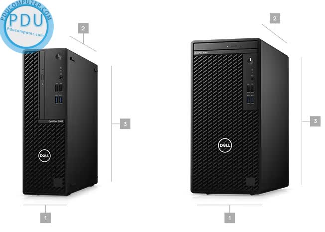 PC Dell OptiPlex 3080 SFF (i5-10500/4GB RAM/1TB HDD/DVDRW/K+M/Fedora) (3080SFF-10500-4G1TB)