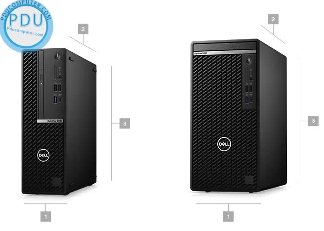 PC Dell OptiPlex 5080 Tower (i5-10500/8GB RAM/1TB HDD/DVDRW/K+M/Ubuntu) (70228812)
