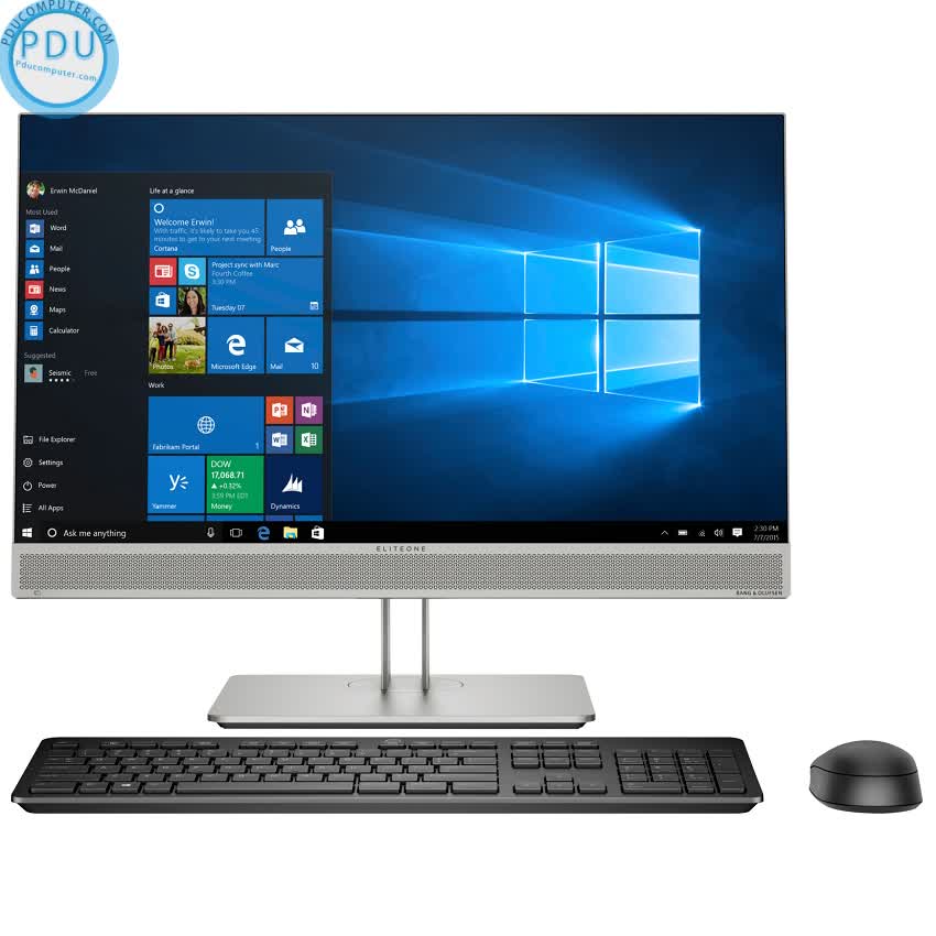 PC HP EliteOne 800 G5 AIO (i5-9500/8GB RAM/1TB HDD/WL/DVDWR/23.8 inch FHD Touch/K+M/Win 10) (8GA59PA)