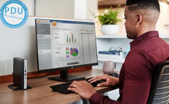 PC HP ProDesk 400 G5 Desktop Mini (i5-9500T/4GB RAM/256GB SSD/WL/K+M/DOS) (7YD03PA)