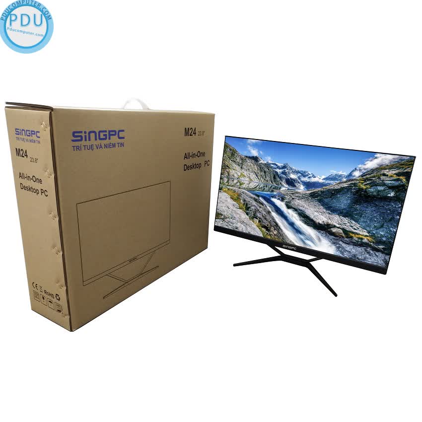 SingPC All in One M22G4971 (Celeron G4900/4GB RAM/120GB SSD/21.5 inch/WL+BT/K+M/Dos)