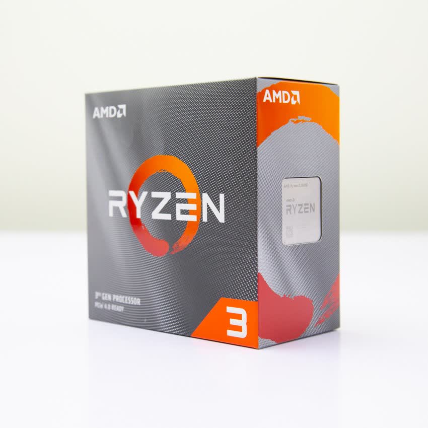 CPU AMD Ryzen 3 3100 (3.6GHz turbo up to 3.9GHz, 4 nhân 8 luồng, 16MB Cache, 65W) - Socket AMD AM4