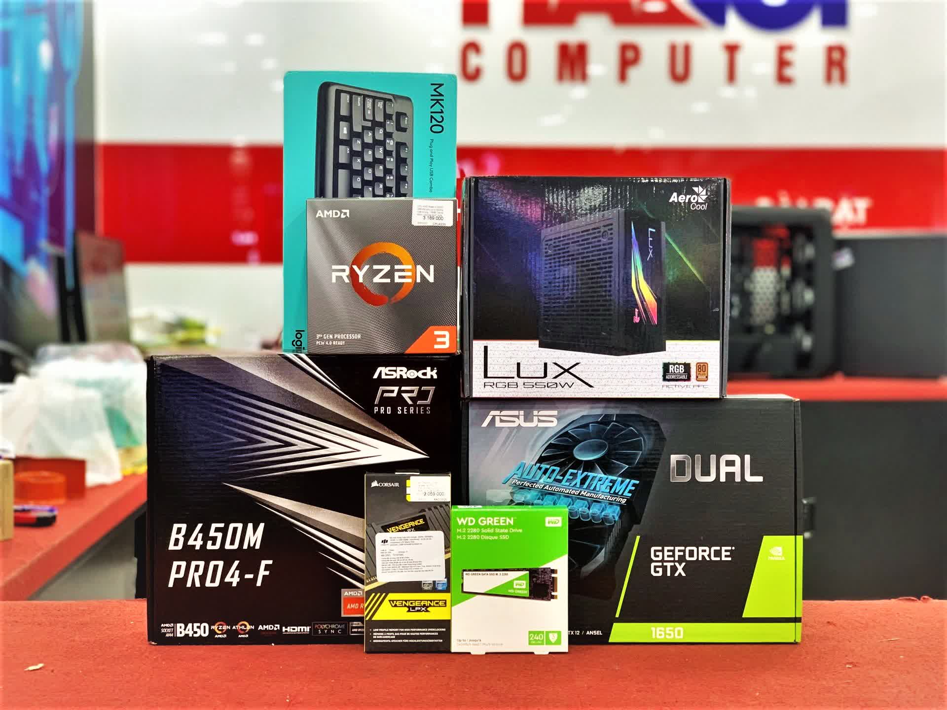 CPU AMD Ryzen 3 3100 (3.6GHz turbo up to 3.9GHz, 4 nhân 8 luồng, 16MB Cache, 65W) - Socket AMD AM4