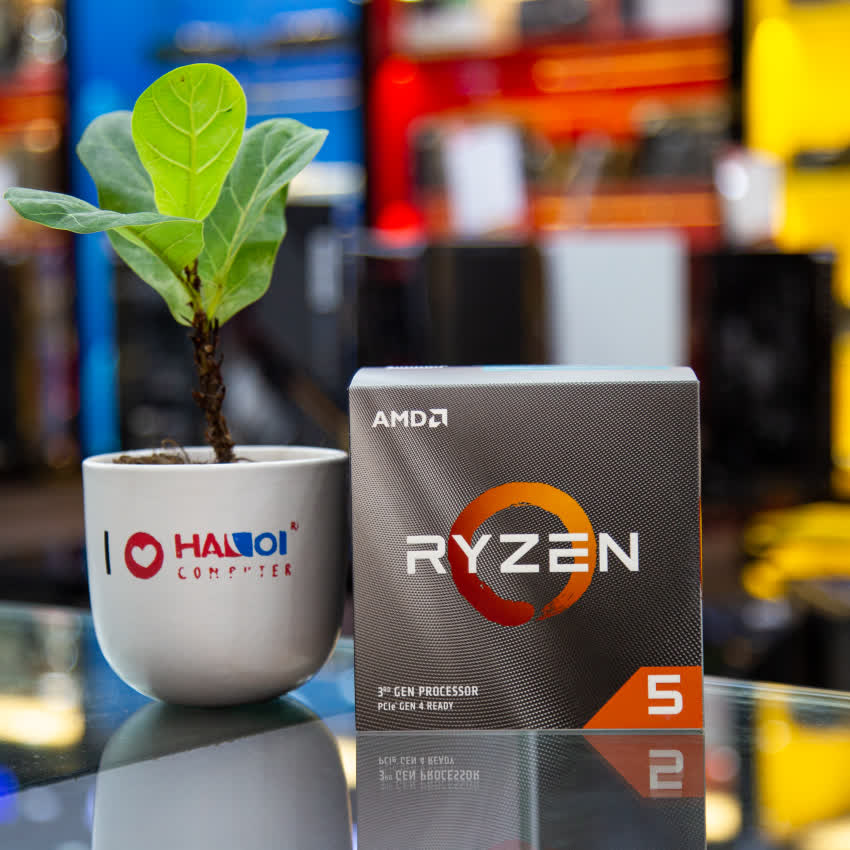 CPU AMD Ryzen 5 3600XT (3.8 GHz turbo upto 4.5GHz / 35MB / 6 Cores, 12 Threads / 95W / Socket AM4)