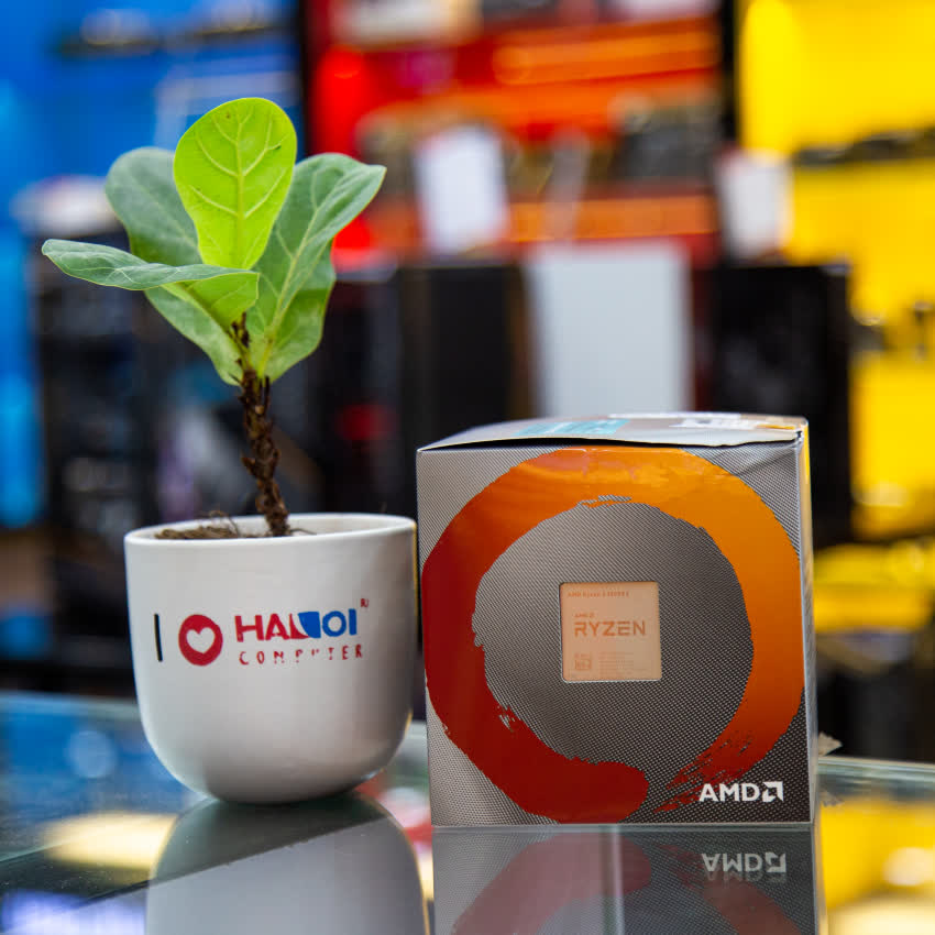 CPU AMD Ryzen 5 3600XT (3.8 GHz turbo upto 4.5GHz / 35MB / 6 Cores, 12 Threads / 95W / Socket AM4)