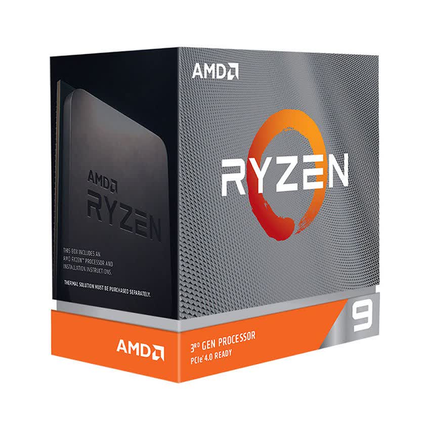 CPU AMD Ryzen 9 3950X (3.5GHz turbo up to 4.7GHz, 16 nhân 32 luồng, 72MB Cache, 105W) - Socket AMD AM4