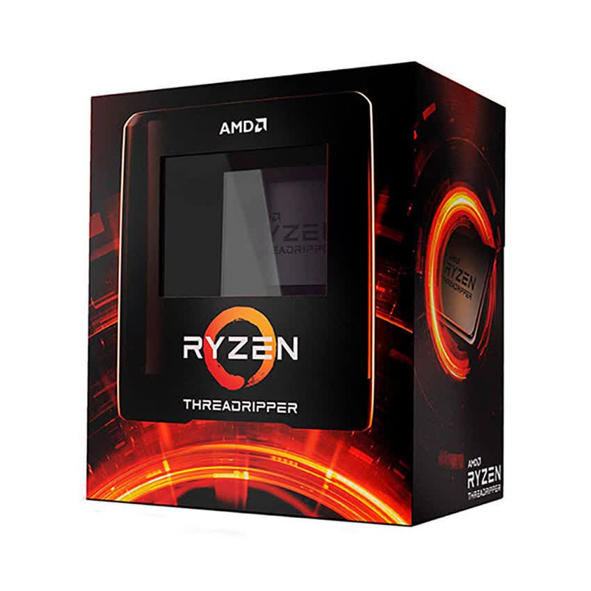 CPU AMD Ryzen Threadripper 3970X (3.7GHz turbo up to 4.5GHz, 32 nhân 64 luồng, 144MB Cache, 280W) - Socket sTRX4