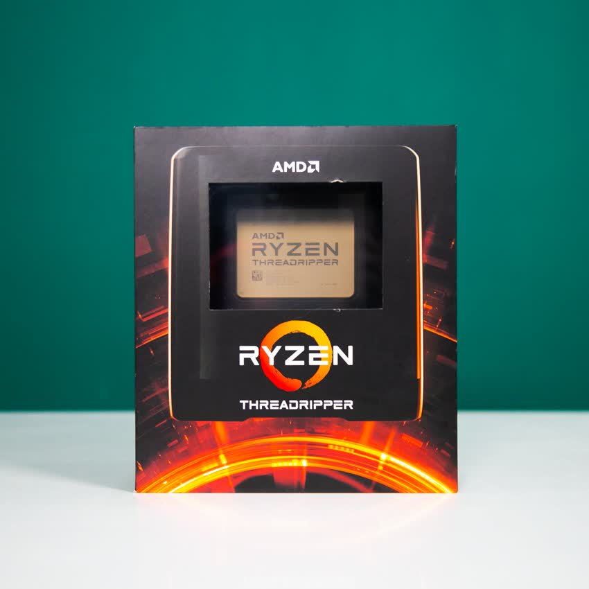 CPU AMD Ryzen Threadripper 3970X (3.7GHz turbo up to 4.5GHz, 32 nhân 64 luồng, 144MB Cache, 280W) - Socket sTRX4