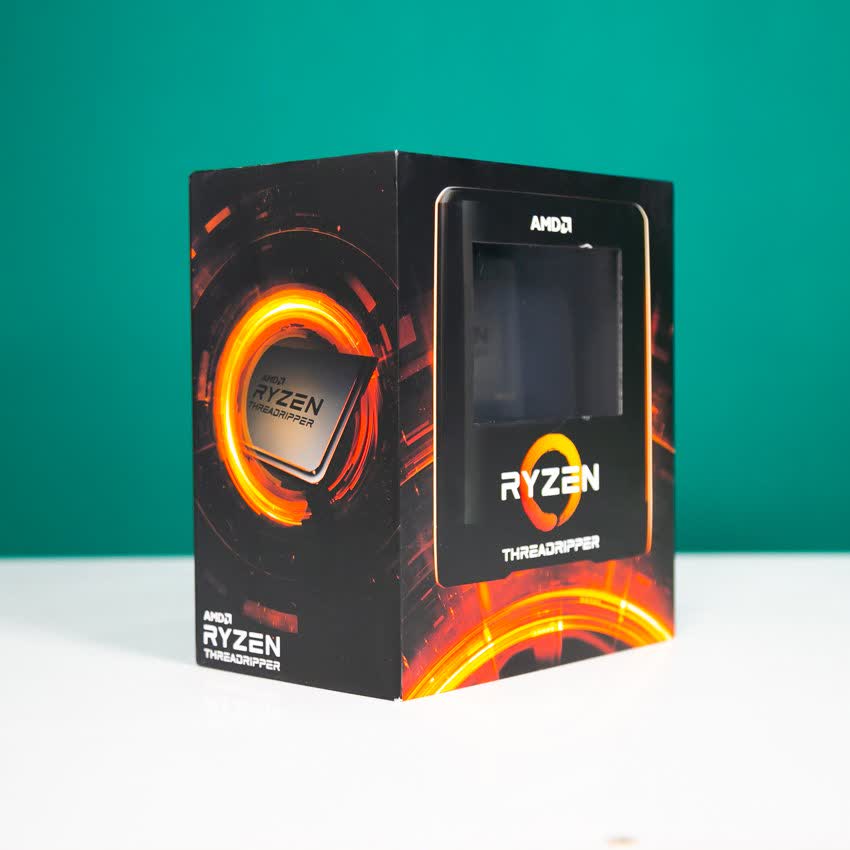CPU AMD Ryzen Threadripper 3970X (3.7GHz turbo up to 4.5GHz, 32 nhân 64 luồng, 144MB Cache, 280W) - Socket sTRX4