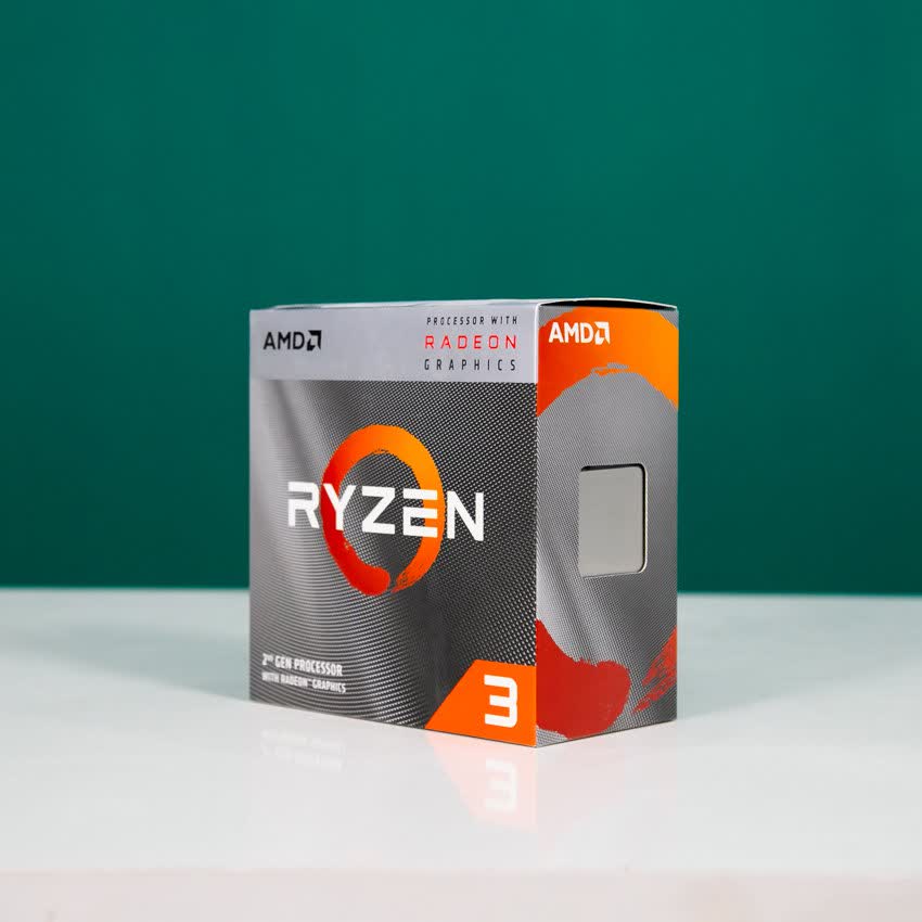 CPU AMD Ryzen 3 3200G (3.6GHz turbo up to 4.0GHz, 4 nhân 4 luồng, 4MB Cache, Radeon Vega 8, 65W) - Socket AMD AM4
