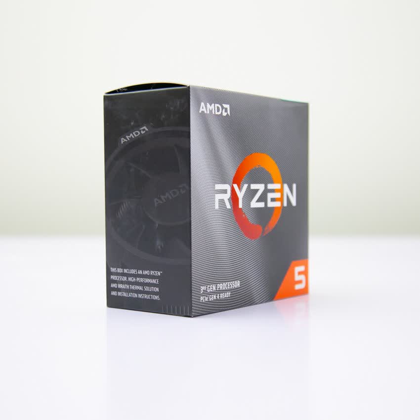 CPU AMD Ryzen 5 3600 (3.6GHz turbo up to 4.2GHz, 6 nhân 12 luồng, 35MB Cache, 65W) - Socket AMD AM4