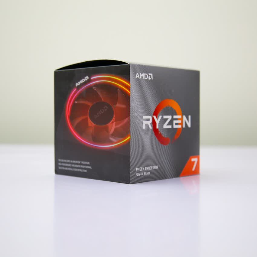 CPU AMD Ryzen 7 3700X (3.6GHz turbo up to 4.4GHz, 8 nhân 16 luồng, 36MB Cache, 65W) - Socket AMD AM4