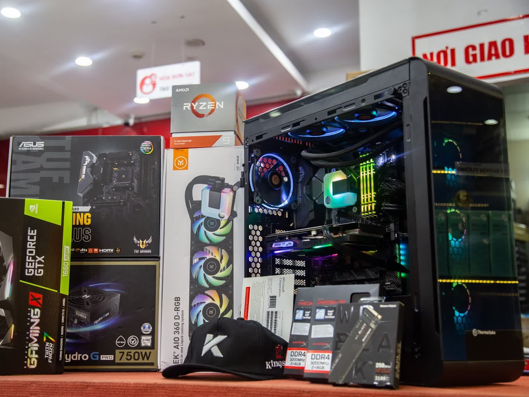 CPU AMD Ryzen 9 3900X (3.8GHz turbo up to 4.6GHz, 12 nhân 24 luồng, 70MB Cache, 105W) - Socket AMD AM4