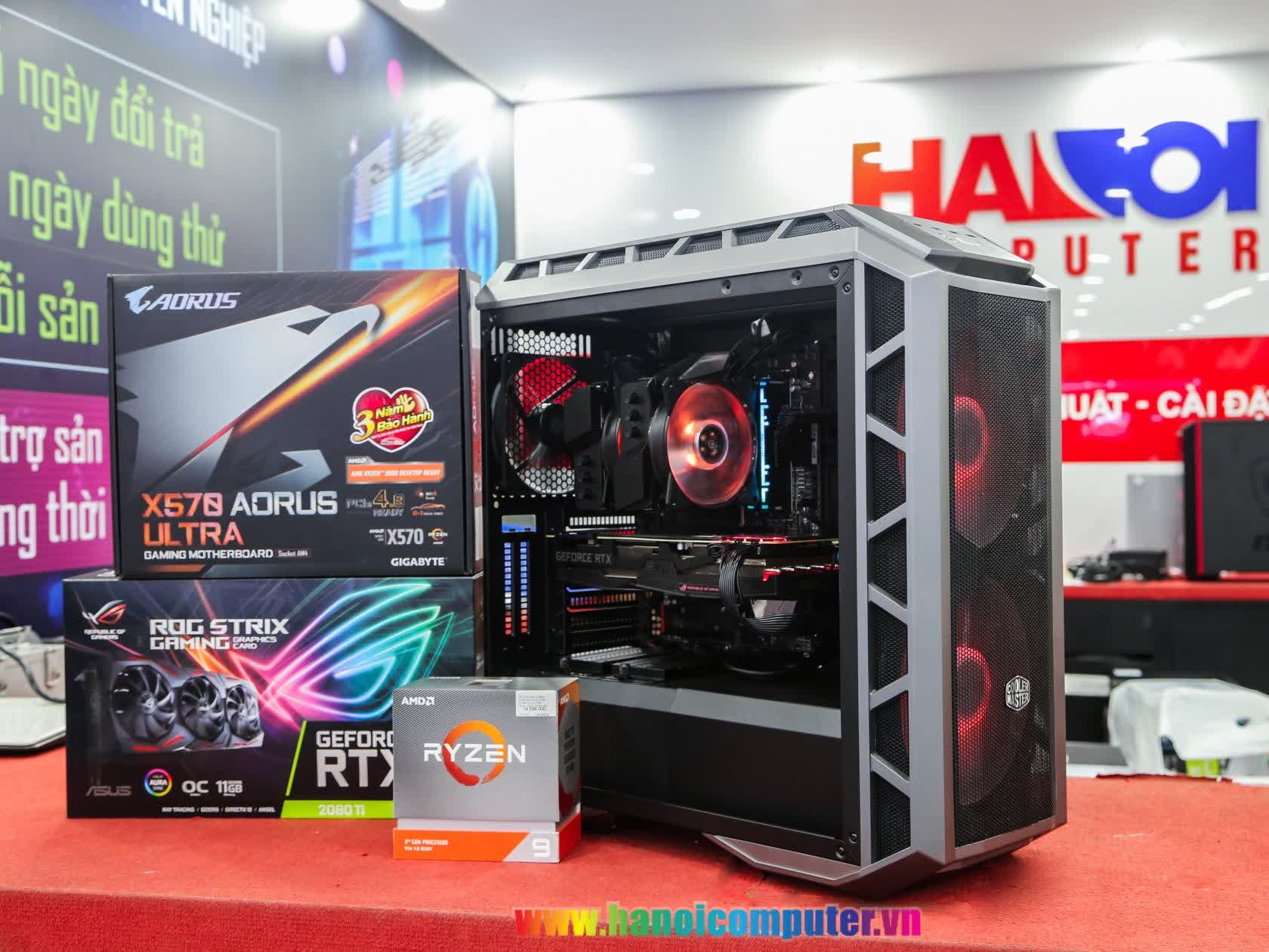 CPU AMD Ryzen 9 3900X (3.8GHz turbo up to 4.6GHz, 12 nhân 24 luồng, 70MB Cache, 105W) - Socket AMD AM4