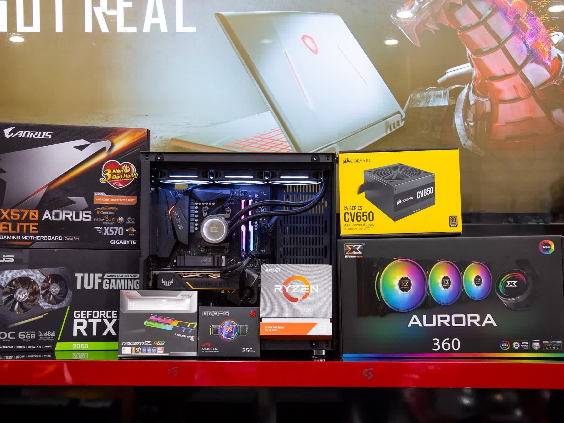 CPU AMD Ryzen 9 5950X (3.4 GHz Upto 4.9GHz / 72MB / 16 Cores, 32 Threads / 105W / Socket AM4)