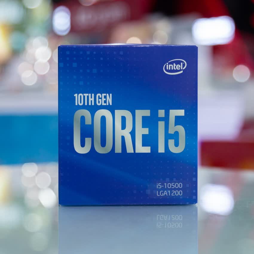CPU Intel Core i5-10500 (3.1GHz turbo up to 4.5Ghz, 6 nhân 12 luồng, 12MB Cache, 65W) - Socket Intel LGA 1200