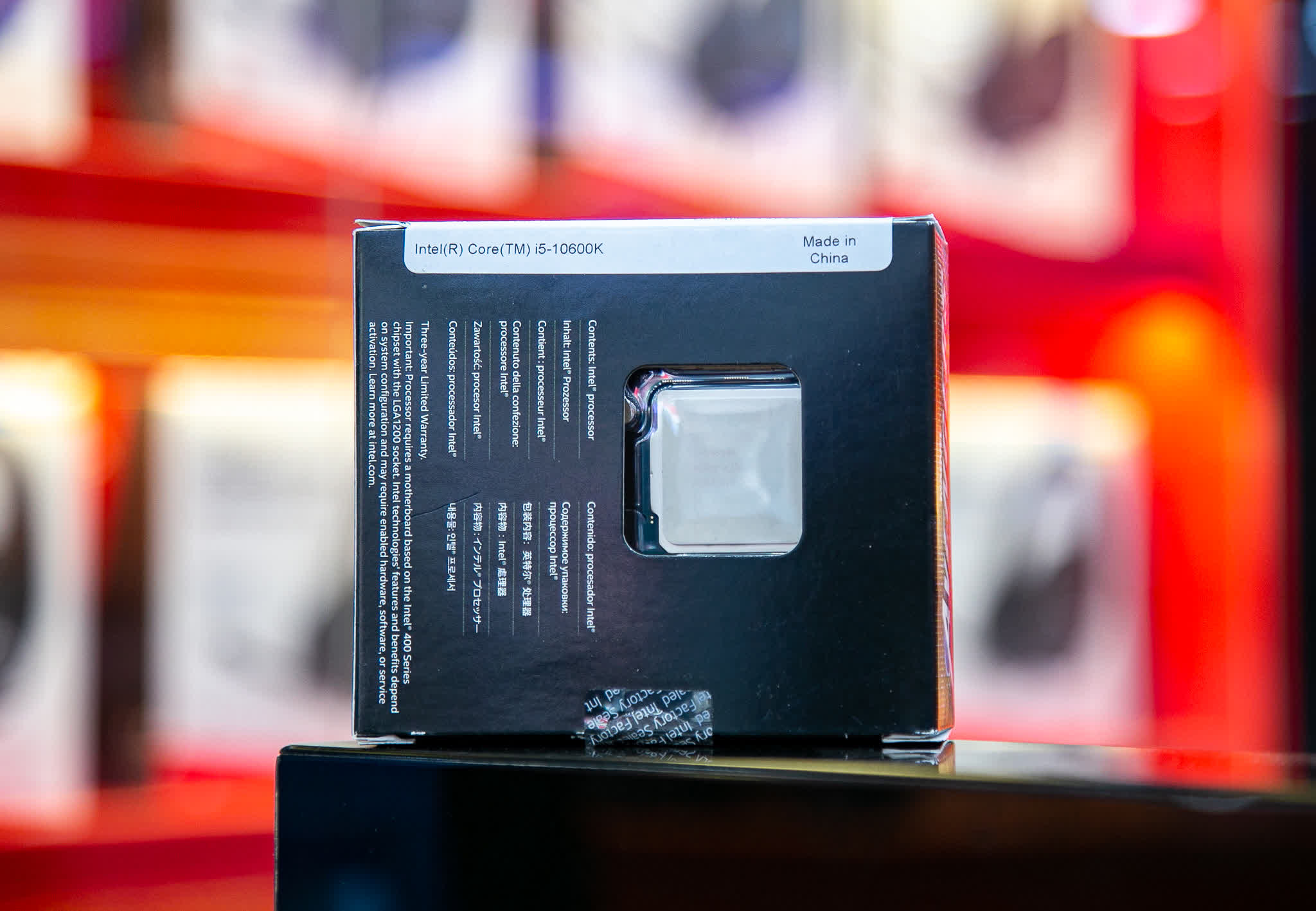 CPU Intel Core i5-10600K Avengers Edition (4.1GHz turbo up to 4.8GHz, 6 nhân 12 luồng, 12MB Cache, 125W) - Socket Intel LGA 1200