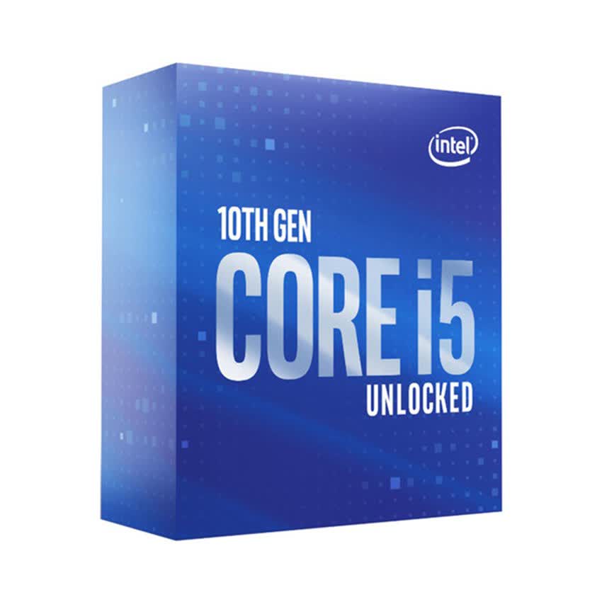 CPU Intel Core i5-10600K (4.1GHz turbo up to 4.8GHz, 6 nhân 12 luồng, 12MB Cache, 125W) - Socket Intel LGA 1200