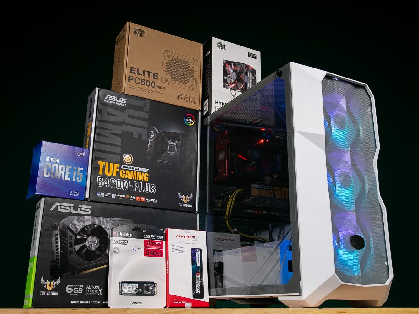 CPU Intel Core i5-10600KF (4.1GHz turbo up to 4.8GHz, 6 nhân 12 luồng, 12MB Cache, 125W) - Socket Intel LGA 1200