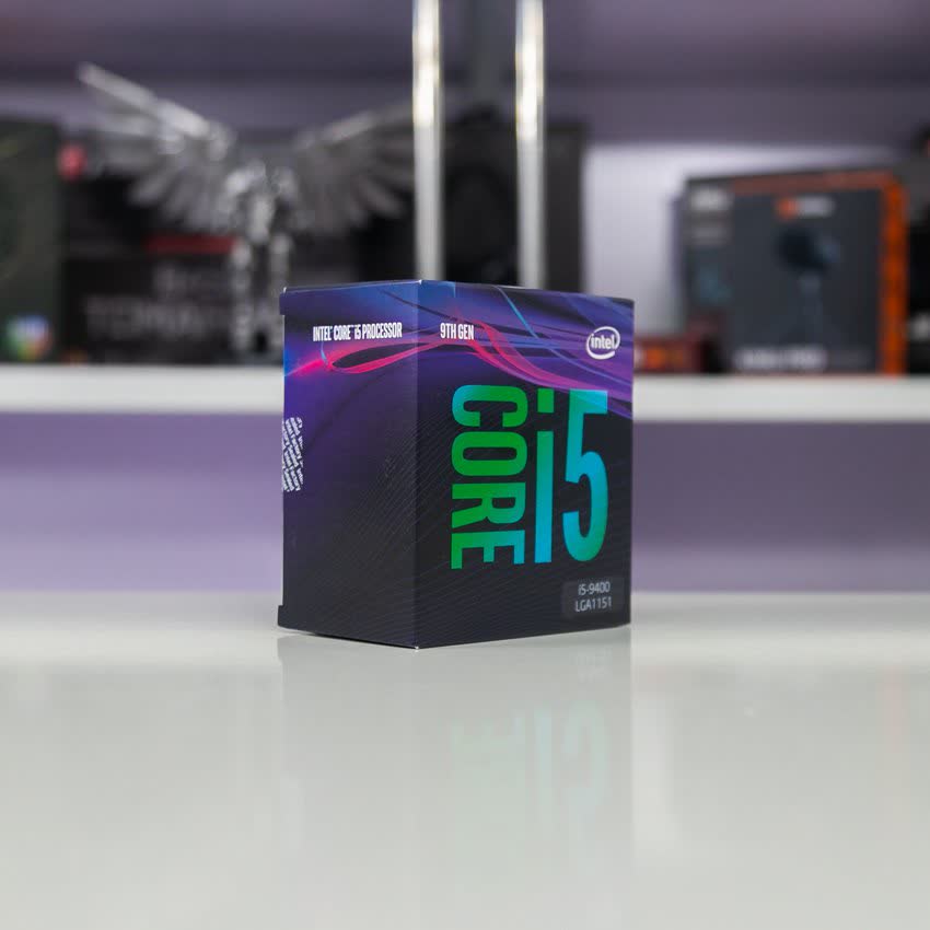 CPU Intel Core i5-9400 (2.9GHz turbo up to 4.1GHz, 6 nhân 6 luồng, 9MB Cache, 65W) - Socket Intel LGA 1151-v2