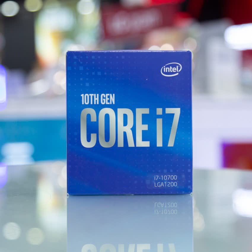 CPU Intel Core i7-10700 (2.9GHz turbo up to 4.8GHz, 8 nhân 16 luồng, 16MB Cache, 65W) - Socket Intel LGA 1200