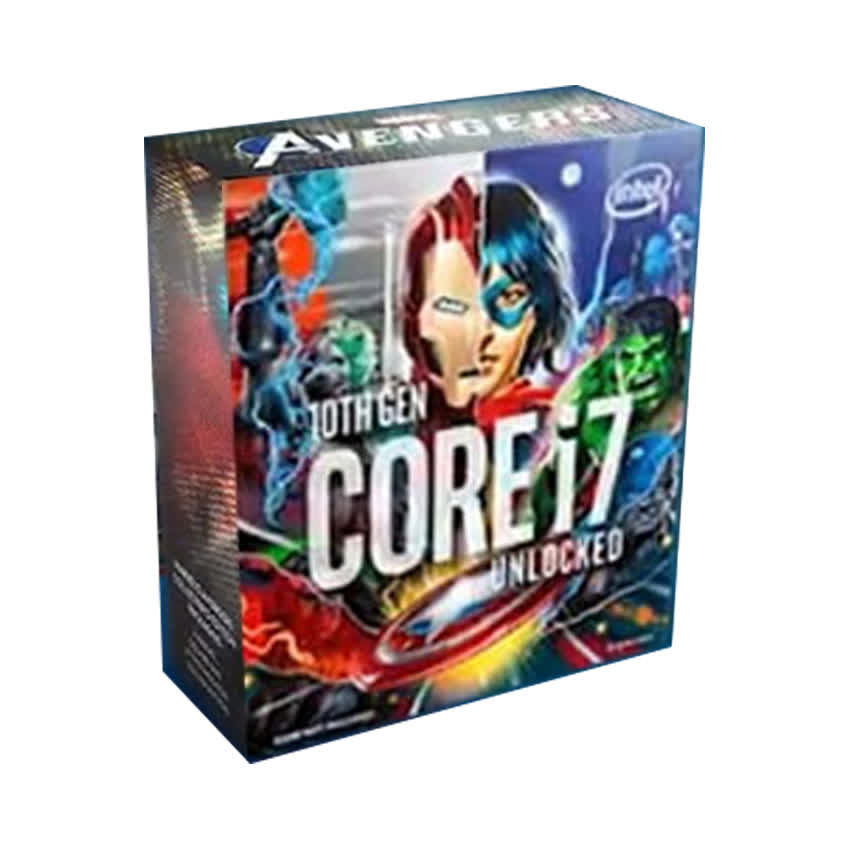 CPU Intel Core i7-10700K Avengers Edition (3.8GHz turbo up to 5.1GHz, 8 nhân 16 luồng, 16MB Cache, 125W) - Socket Intel LGA 1200