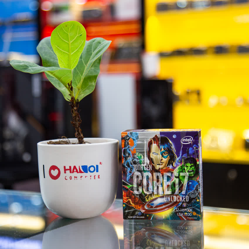 CPU Intel Core i7-10700K Avengers Edition (3.8GHz turbo up to 5.1GHz, 8 nhân 16 luồng, 16MB Cache, 125W) - Socket Intel LGA 1200