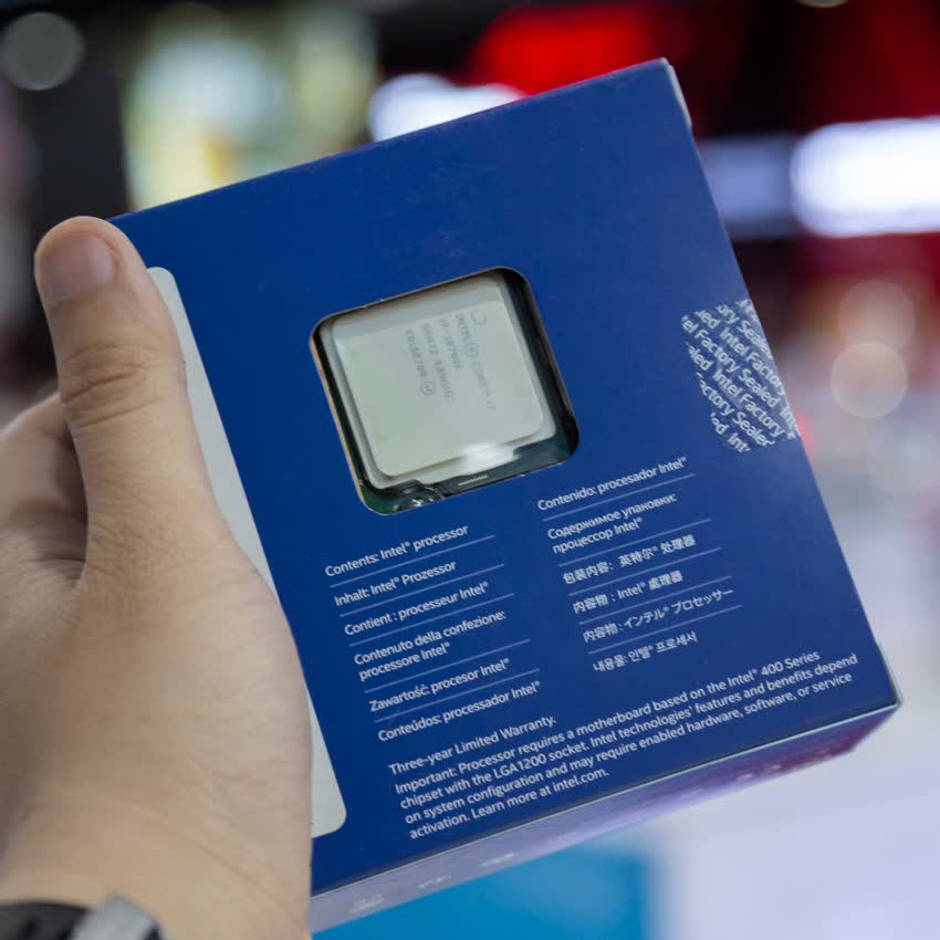 CPU Intel Core i7-10700K (3.8GHz turbo up to 5.1GHz, 8 nhân 16 luồng, 16MB Cache, 125W) - Socket Intel LGA 1200
