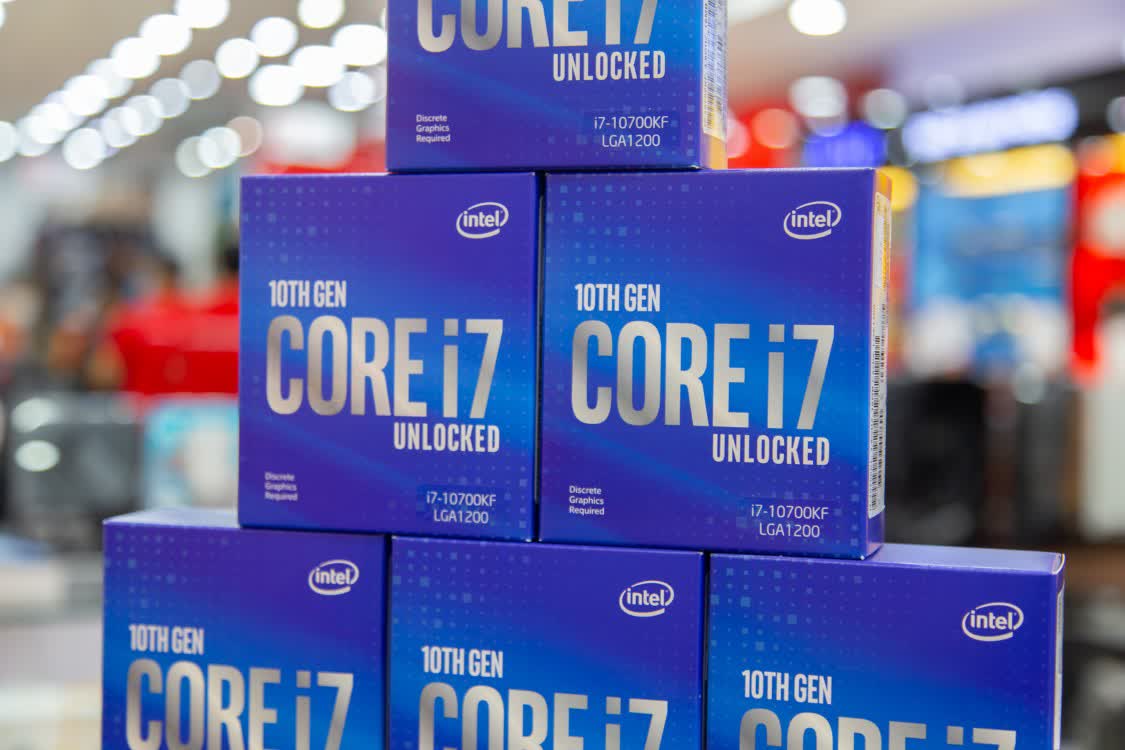 CPU Intel Core i7-10700KF (3.8GHz turbo up to 5.1Ghz, 8 nhân 16 luồng, 16MB Cache, 125W) - Socket Intel LGA 1200