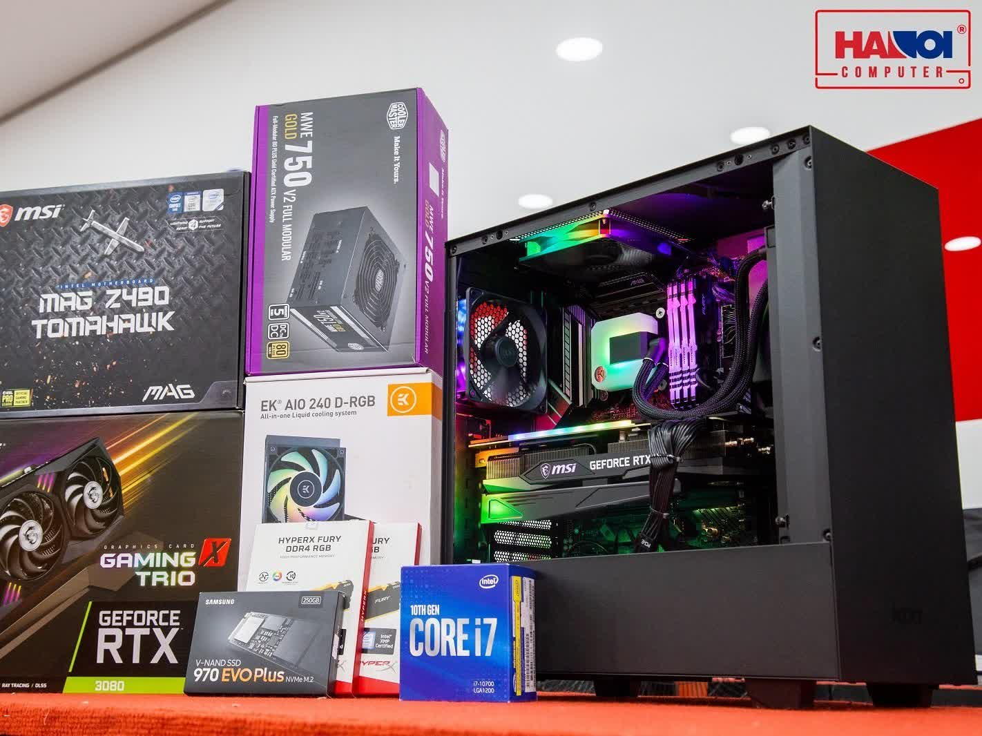 CPU Intel Core i7-8700K (3.7GHz turbo up to 4.7Ghz, 6 nhân 12 luồng, 12MB Cache, 95W) - Socket Intel LGA 1151-v2