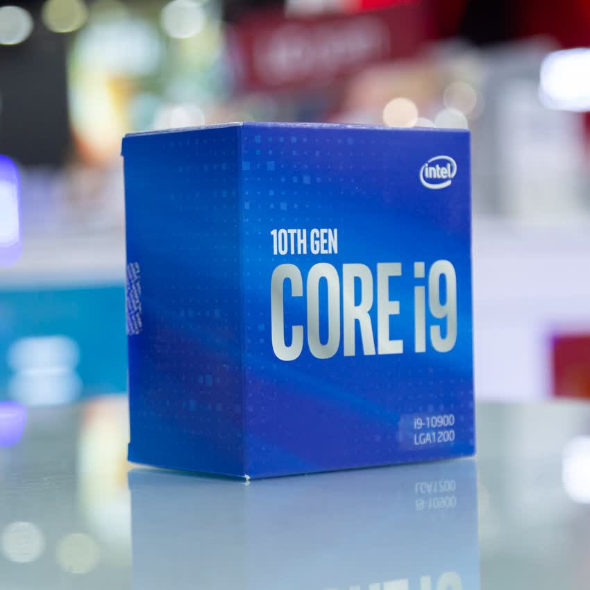 CPU Intel Core i9-10900 (2.8GHz turbo up to 5.2GHz, 10 nhân 20 luồng, 20MB Cache, 65W) - Socket Intel LGA 1200