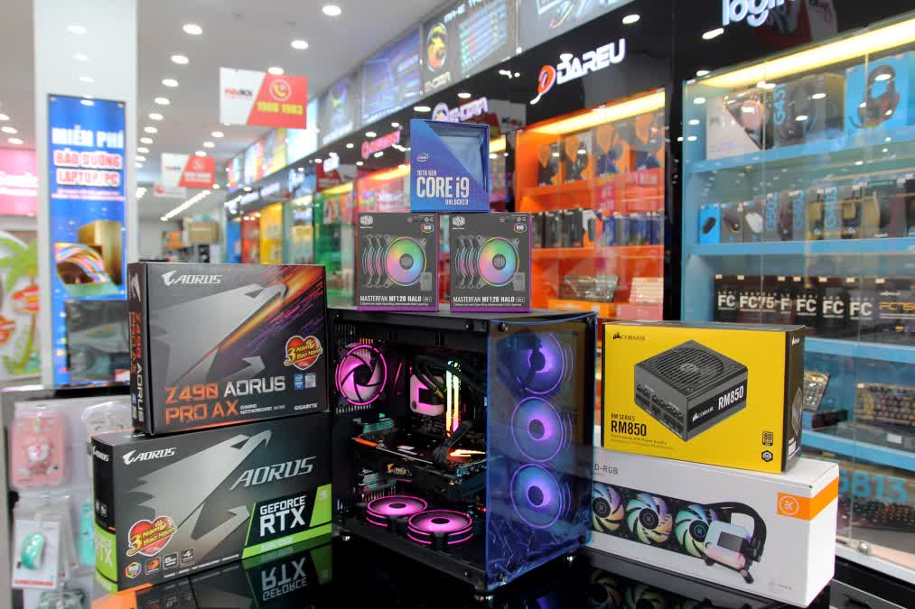 CPU Intel Core i9-10900K (3.7GHz turbo up to 5.3GHz, 10 nhân 20 luồng, 20MB Cache, 125W) - Socket Intel LGA 1200