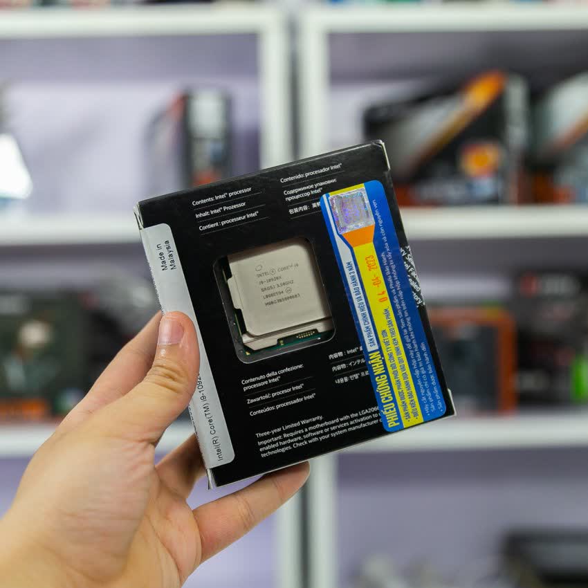 CPU Intel Core i9-10920X (3.5GHz turbo up to 4.6GHz, 12 nhân 24 luồng, 19.25MB Cache, 165W) - Socket Intel LGA 2066