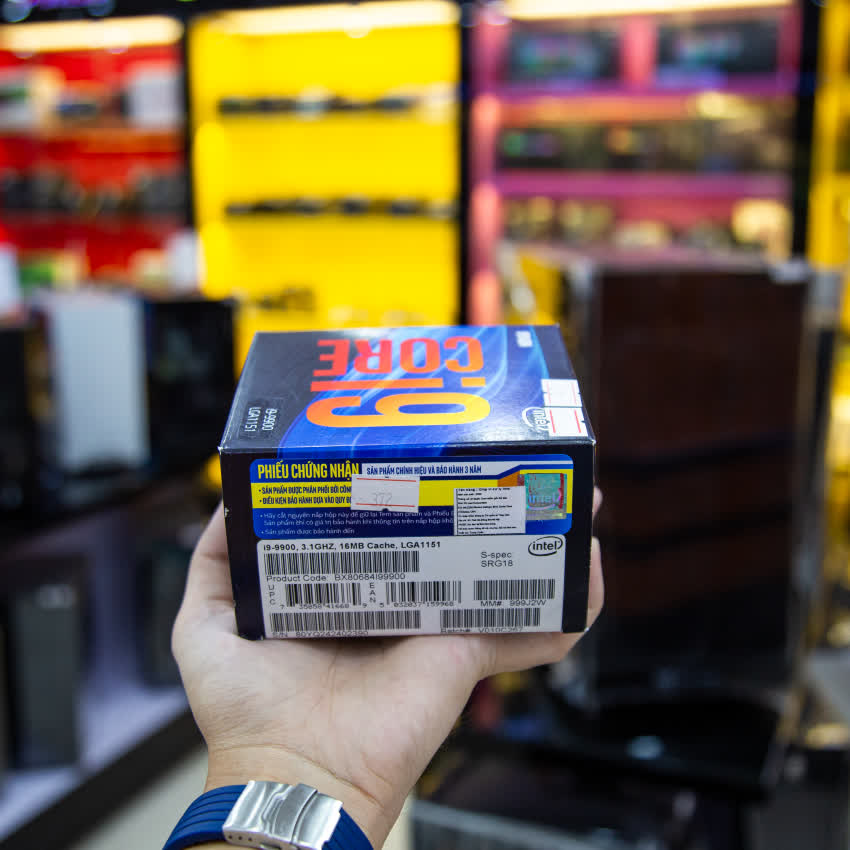 CPU Intel Core i9-9900 (3.1GHz turbo up to 5.0Ghz, 8 nhân 16 luồng, 16MB Cache, 65W) - LGA 1151-v2
