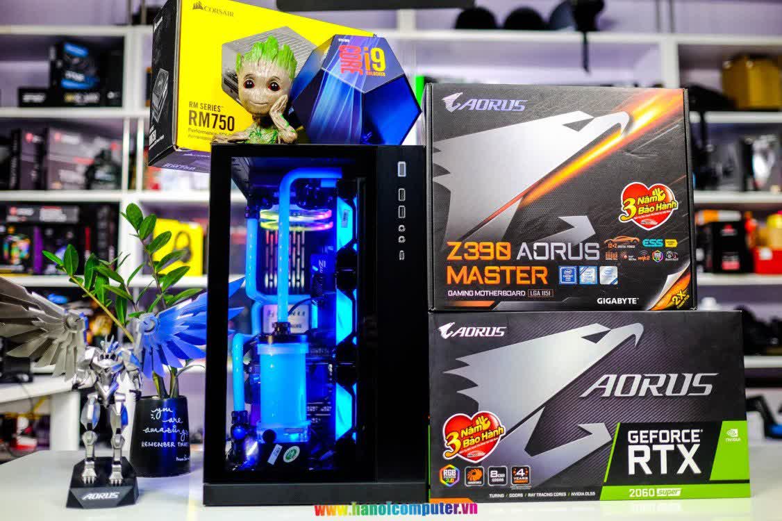 CPU Intel Core i9-9900K (3.6GHz turbo up to 5.0GHz, 8 nhân 16 luồng, 16MB Cache, 95W) - Socket Intel LGA 1151-v2