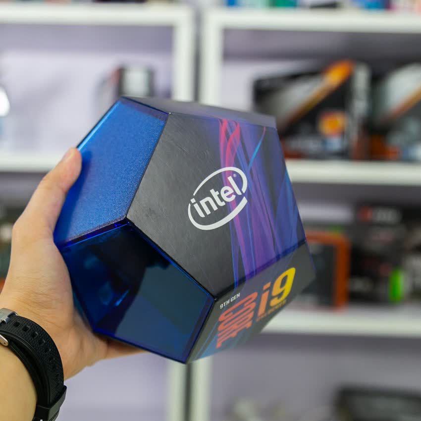 CPU Intel Core i9-9900K (3.6GHz turbo up to 5.0GHz, 8 nhân 16 luồng, 16MB Cache, 95W) - Socket Intel LGA 1151-v2