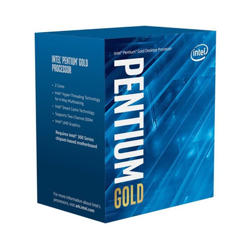 CPU Intel Pentium Gold G6600 (4.2GHz, 2 nhân 4 luồng, 4MB Cache, 58W) - Socket Intel LGA 1200)