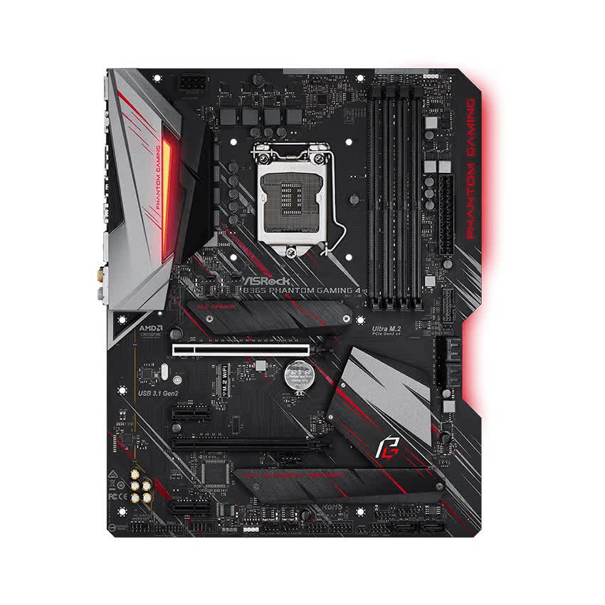 Mainboard ASROCK B365 Phantom Gaming 4 (Intel B365, Socket 1151, ATX, 4 khe RAM DDR4)