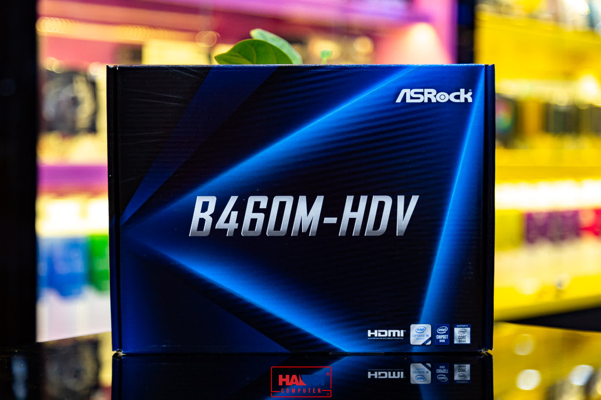 Mainboard ASROCK B460M-HDV (Intel B460, Socket 1200, m-ATX, 2 khe Ram DDR4)