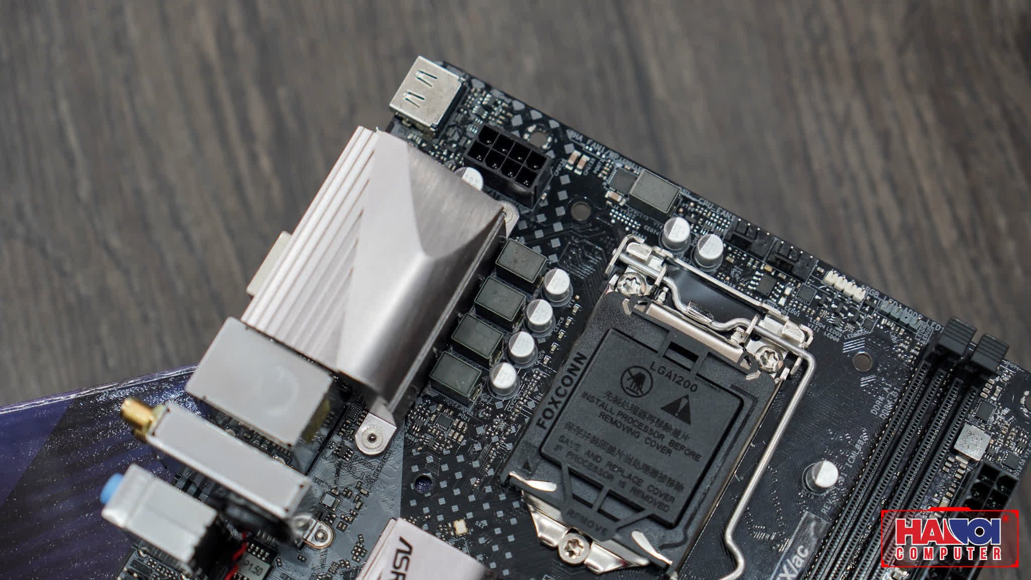 Mainboard ASROCK B460M-ITX/ac (Intel B460, Socket 1200, Mini-ITX, 2 khe Ram DDR4)