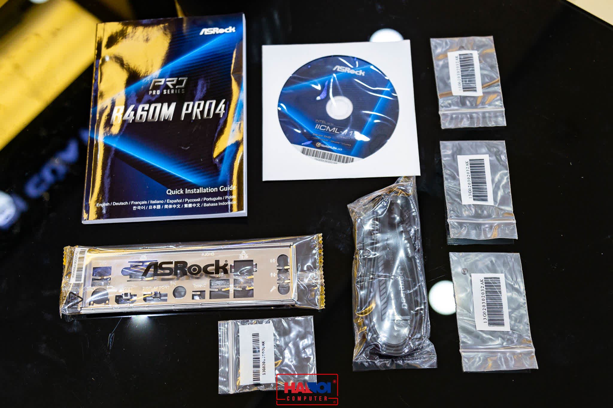 Mainboard ASROCK B460M PRO4 (Intel B460, Socket 1200, m-ATX, 4 khe Ram DDR4)