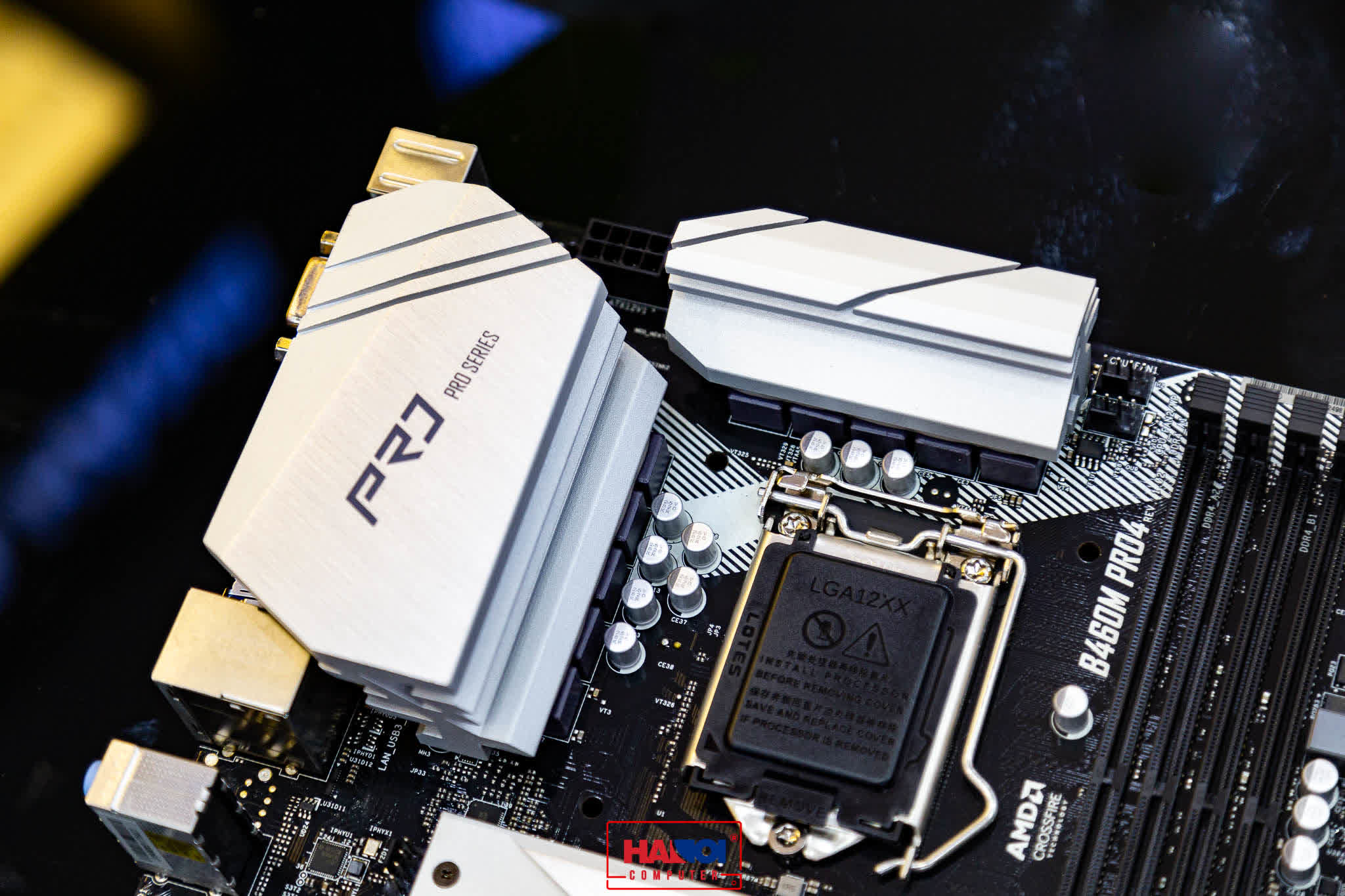 Mainboard ASROCK B460M PRO4 (Intel B460, Socket 1200, m-ATX, 4 khe Ram DDR4)