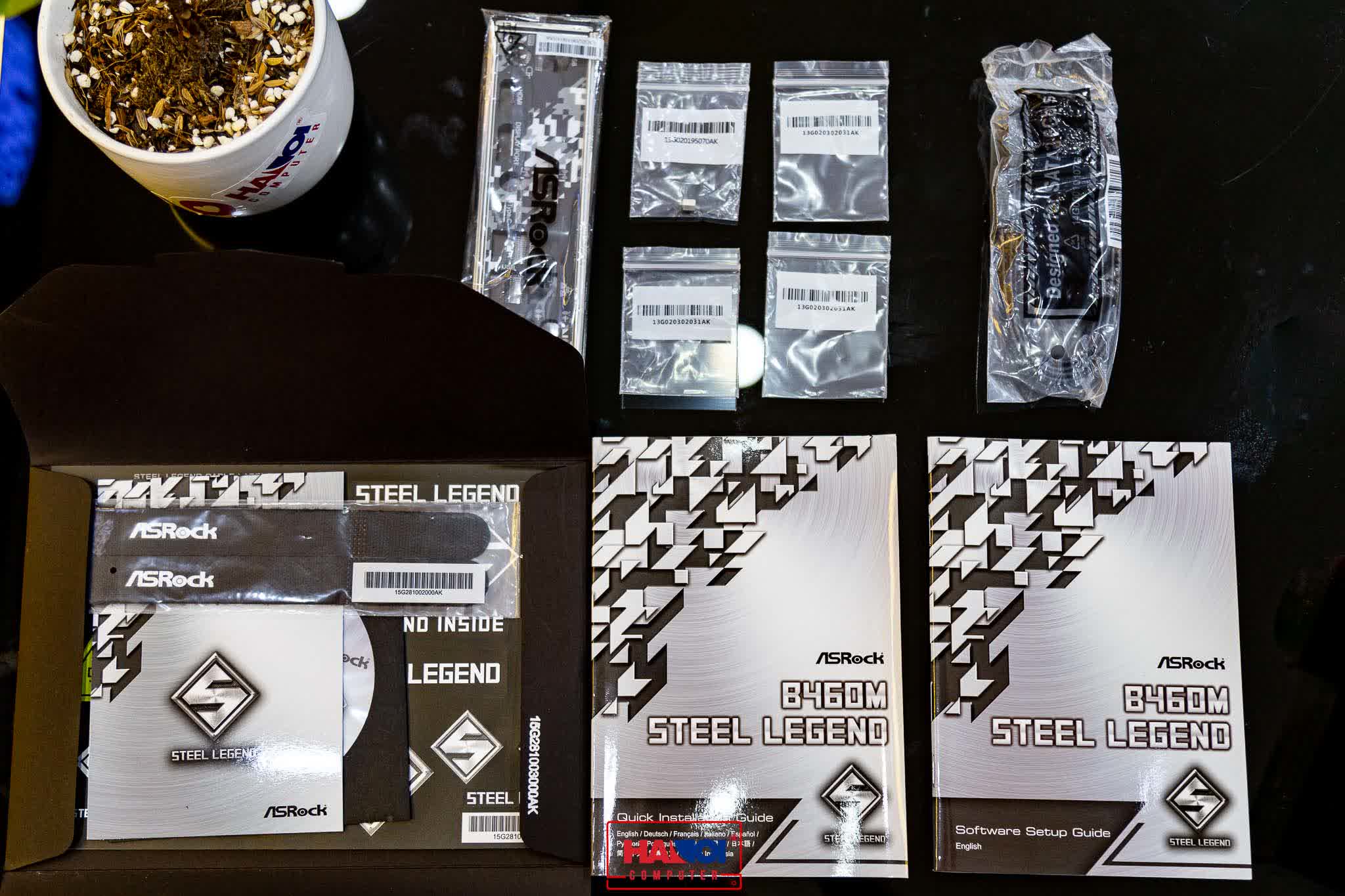 Mainboard ASROCK B460M STEEL LEGEND (Intel B460, Socket 1200, m-ATX, 4 khe Ram DDR4)