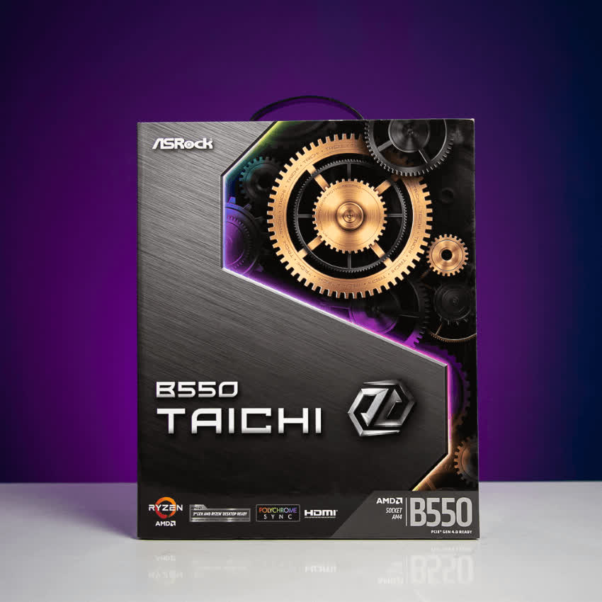 Mainboard ASROCK B550 TAICHI (AMD B550, Socket AM4, ATX, 4 khe RAM DDR4)